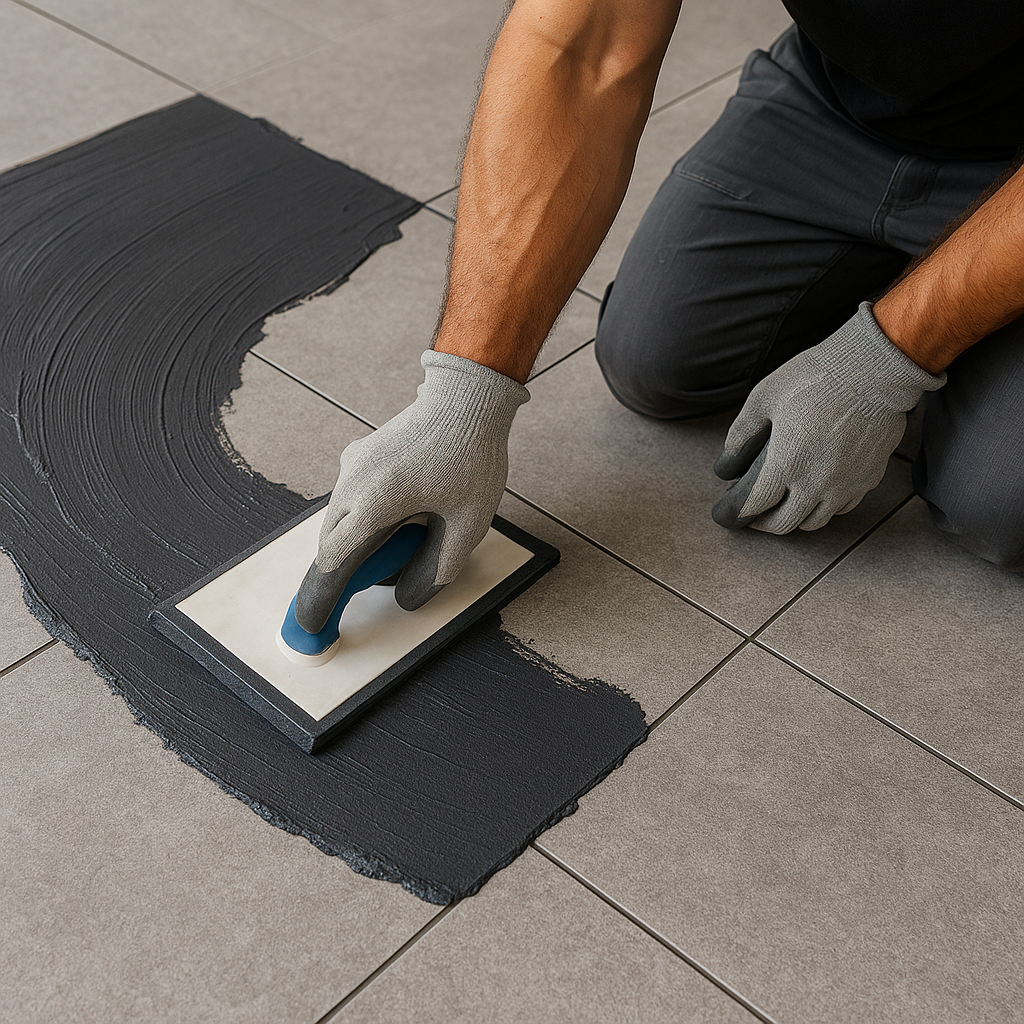 Epoxy & Colour Grouting